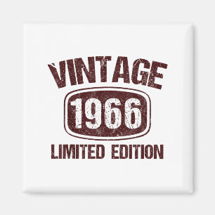 Vintage 1966 60 Years Old 60th Birthday Gift For M Magnet
