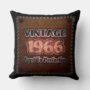 Vintage 1966 - Aged To Perfection Cushion