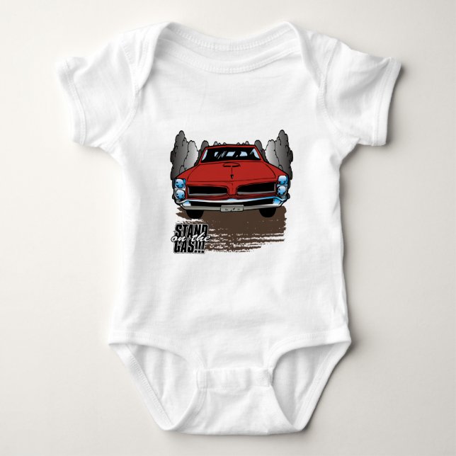 Vintage 1966 GTO Baby Bodysuit (Front)