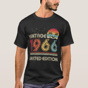 Vintage 1966 Limited Edition 58th Birthday T-Shirt