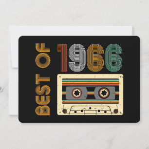 Vintage 1966 Made in 1966 60th Birthday 60 Years  Invitation