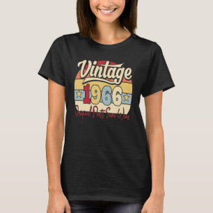 Vintage 1966 Original Parts Some Wear Retro 57th B T-Shirt