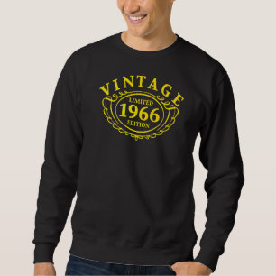 Vintage 1966 Turning 56 Years Old Sweatshirt