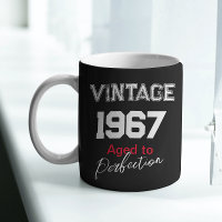 Vintage 1967 Aged to Perfection Happy Birthday