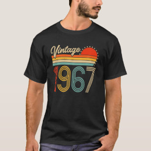 Vintage 1967 Born In 1967 55th Birthday Gifts 55 T-Shirt