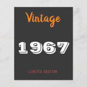 Vintage 1967 limited edition Gift T-Shirt