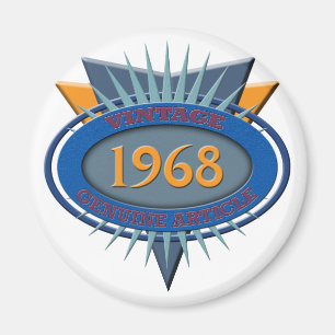 Vintage 1968 magnet