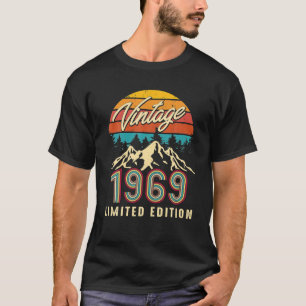 Vintage 1969 53rd Birthday 53 Years Old Gift T-Shirt