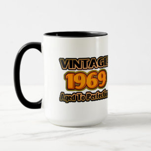 Vintage 1969 - Aged To Perfection Mug