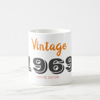 Vintage 1969 Limited Edition Coffee Mug – Retro 