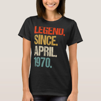 vintage 1970 53rd birthday retro 53 years old 1 T-Shirt