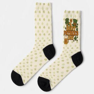 Vintage 1970s Saint Patrick's day Socks