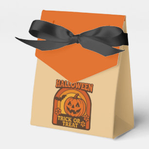 Vintage 1970s Trick or Treat Halloween Favour Box