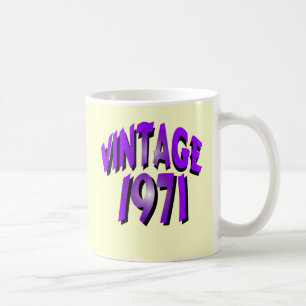 Vintage 1971 coffee mug