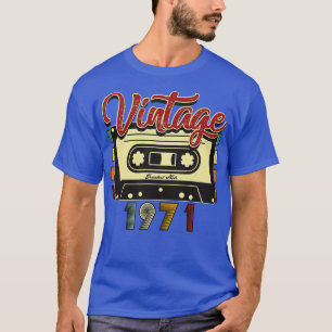 Vintage 1971 Greatest Hits Cassette Tape T-Shirt