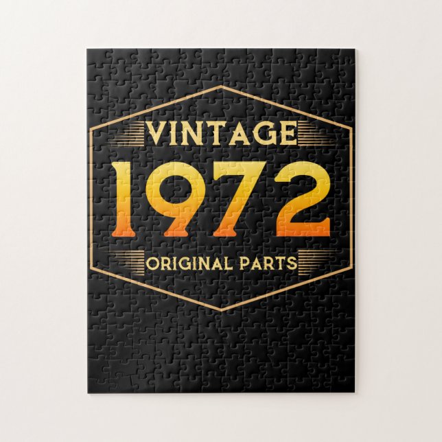 Vintage 1972 jigsaw puzzle (Vertical)