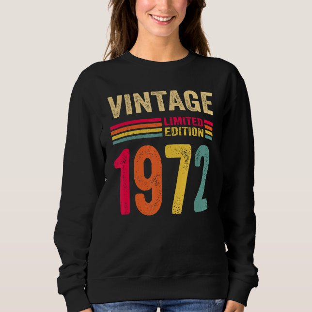 Vintage 1972   sweatshirt (Front)