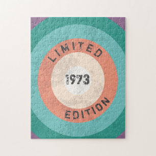 Vintage 1973 limited edition 50th Birthday Jigsaw Puzzle
