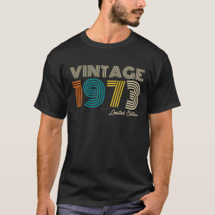 Vintage 1973 Limited Edition 50th Birthday T-Shirt
