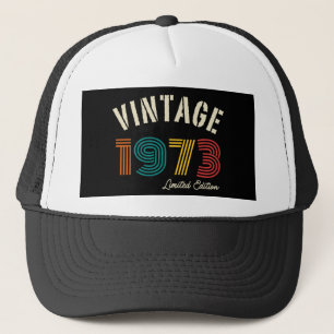 Vintage 1973 Limited Edition 50Th Birthday Trucker Hat