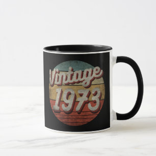 VINTAGE 1973 MEN WOMEN BIRTHDAY GIFT MUG