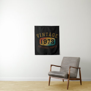 VINTAGE 1973 ORIGINAL PARTS TAPESTRY