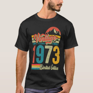 Vintage 1973 Retro Mens 50th Birthday T-Shirt