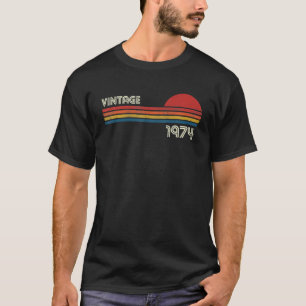 Vintage 1974 50th Birthday 50 Years Old Gifts T-Shirt