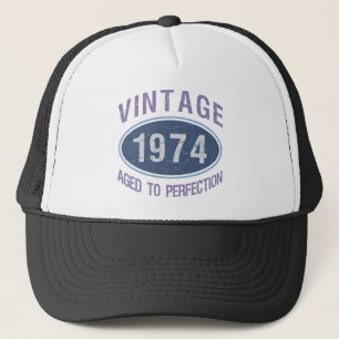 Vintage 1974 50th Birthday Trucker Hat