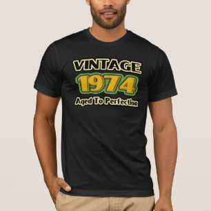 Vintage 1974 - Aged To Perfection T-Shirt