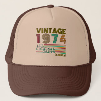 Vintage 1974 - All original parts (mostly) Trucker Hat