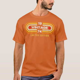 Vintage 1974 Retro Video Game Style T-Shirt