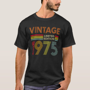 Vintage 1975 48th Birthday T-Shirt