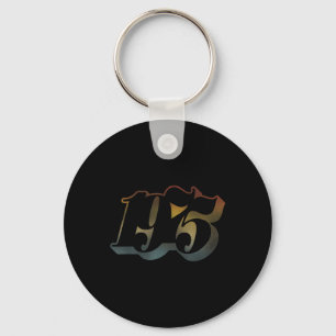 Vintage 1975 Birthday Shirt For Men Retro 50th Bir Key Ring