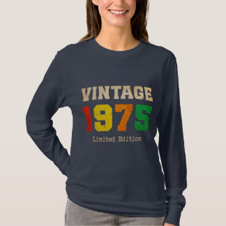 Vintage 1975 Limited Edition – 50th Birthday Retro T-Shirt