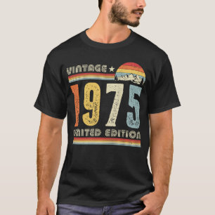 Vintage 1975 Made in 1975 47th Birthday 47 Years T-Shirt