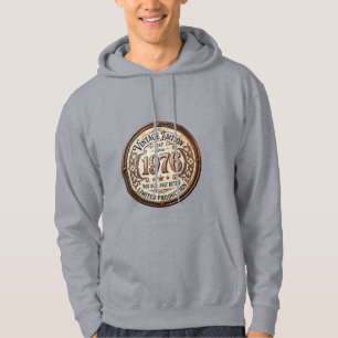 Vintage 1976 Graphic Hoodie