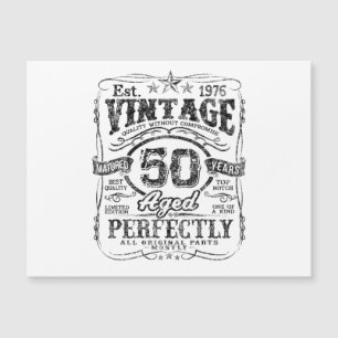 Vintage 1976 Limited Edition Shirt 50 Year Old 50t