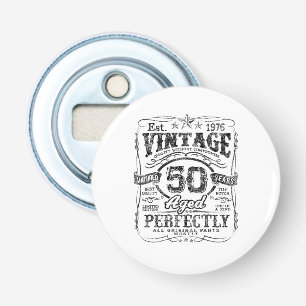 Vintage 1976 Limited Edition Shirt 50 Year Old 50t Bottle Opener