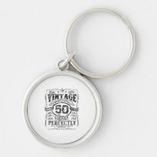 Vintage 1976 Limited Edition Shirt 50 Year Old 50t Key Ring