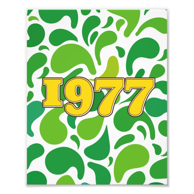 Vintage 1977 photo print (Front)