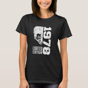 Vintage 1978 Birthday cycling MTB-Bicycles Mountai T-Shirt