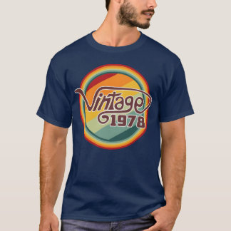 Vintage 1978 curve funny T-Shirt