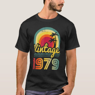 Vintage 1979 43 Years Old Men and Women 43rd Birt T-Shirt