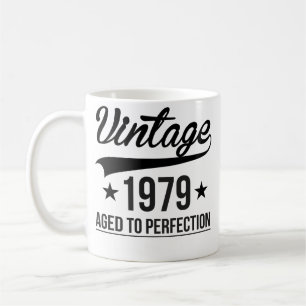 Vintage 1979 Aged To Perfection Coffee Mug