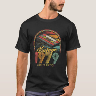 Vintage 1979 Retro Cassette 1979 47th Birthday 47 T-Shirt