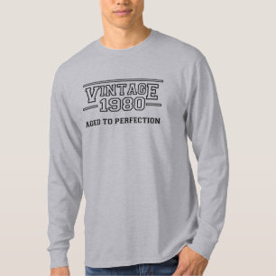VINTAGE 1980 aged to perfection T-Shirt