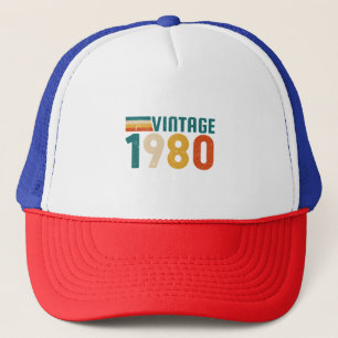 VINTAGE 1980 TRUCKER HAT