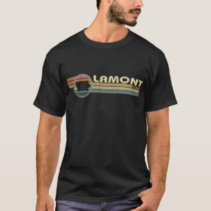 Vintage 1980s Style LAMONT, IA T-Shirt