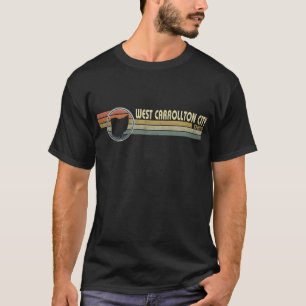 Vintage 1980s Style WEST CARROLLTON CITY, OH T-Shirt
